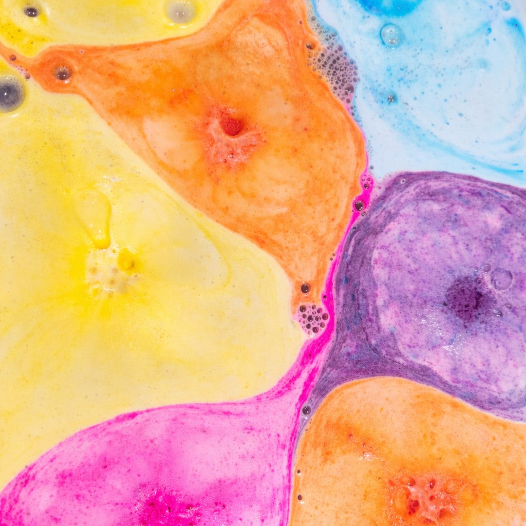 Rainbow Bath Drops 300g