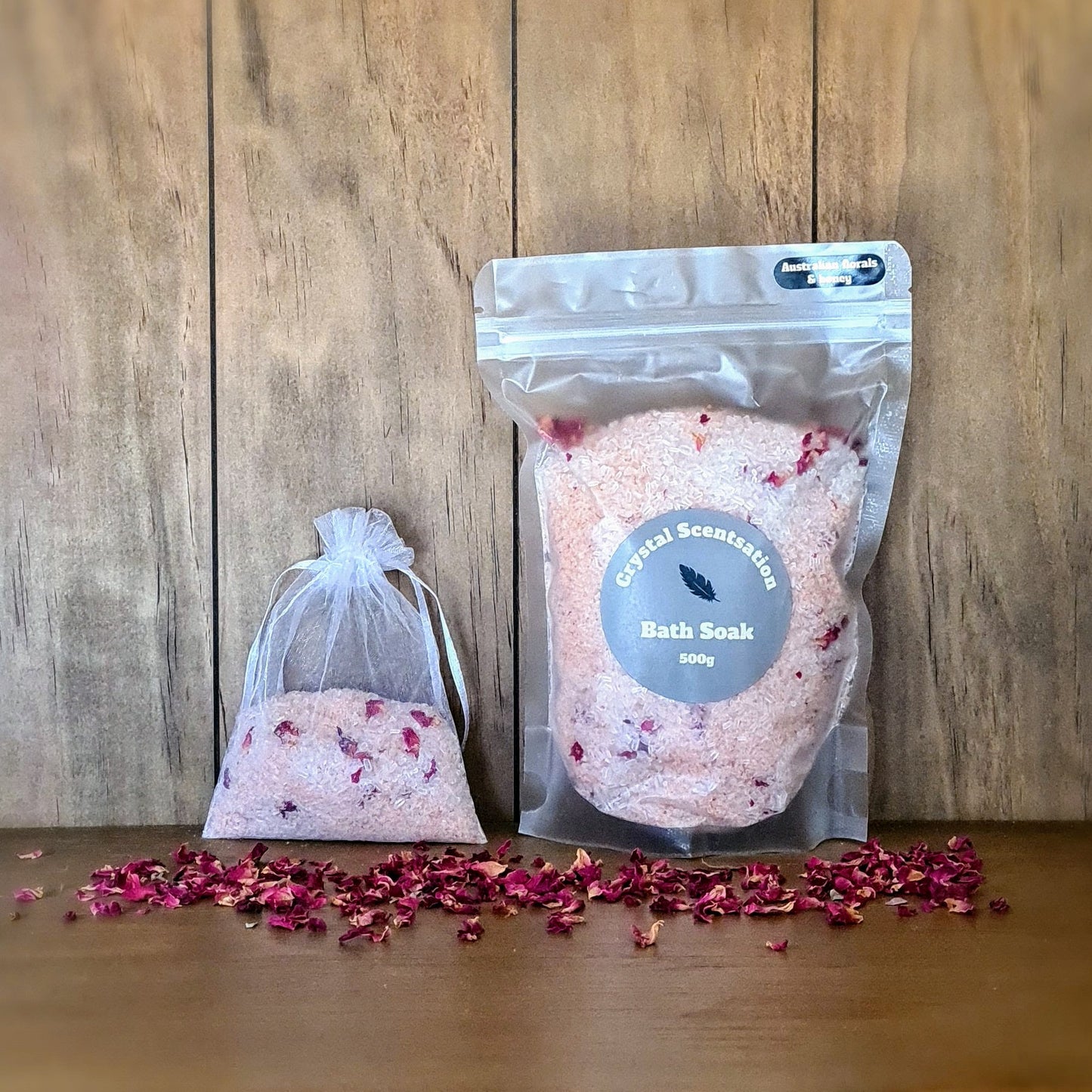 Australian Florals and Honey Bath Salts 500g