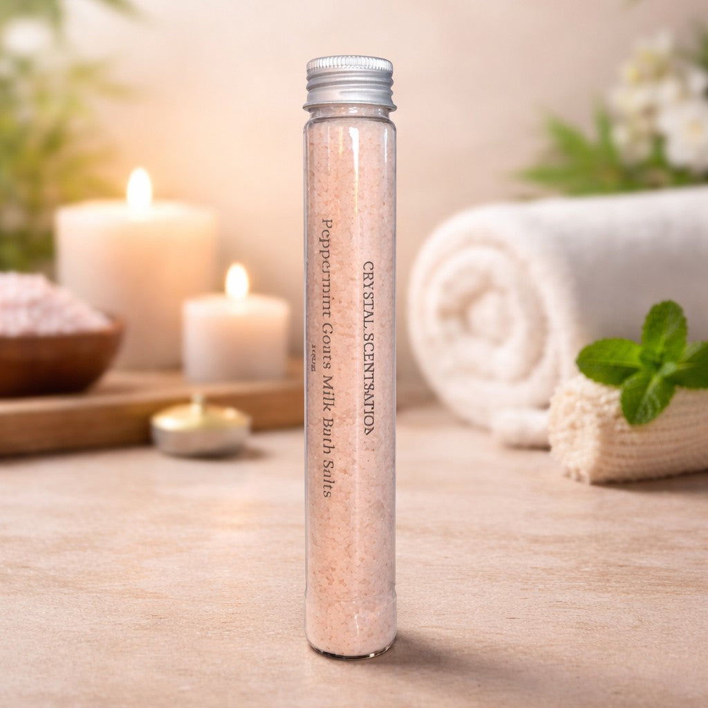 Bath Salts 100g Test Tube - Peppermint
