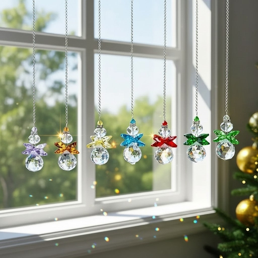 Crystal Angel Suncatcher