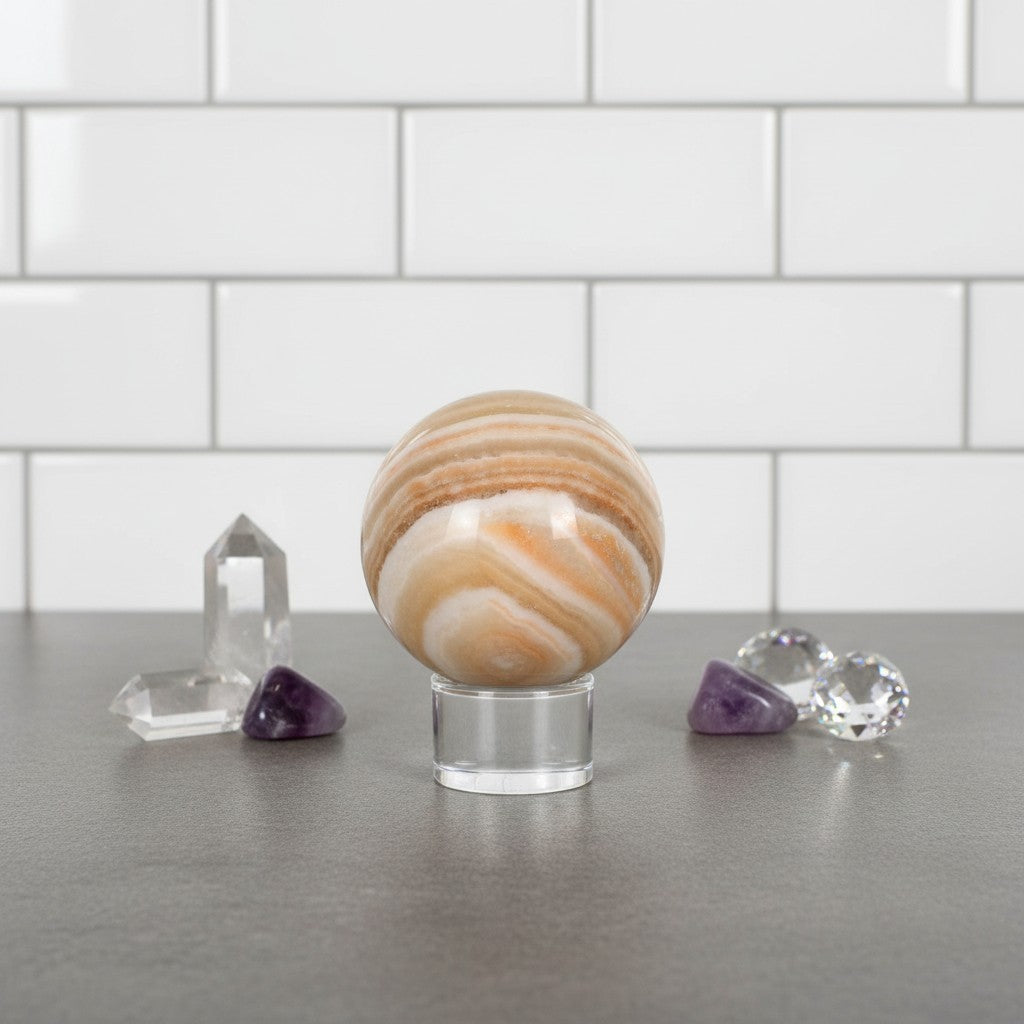 Banded Onyx Sphere