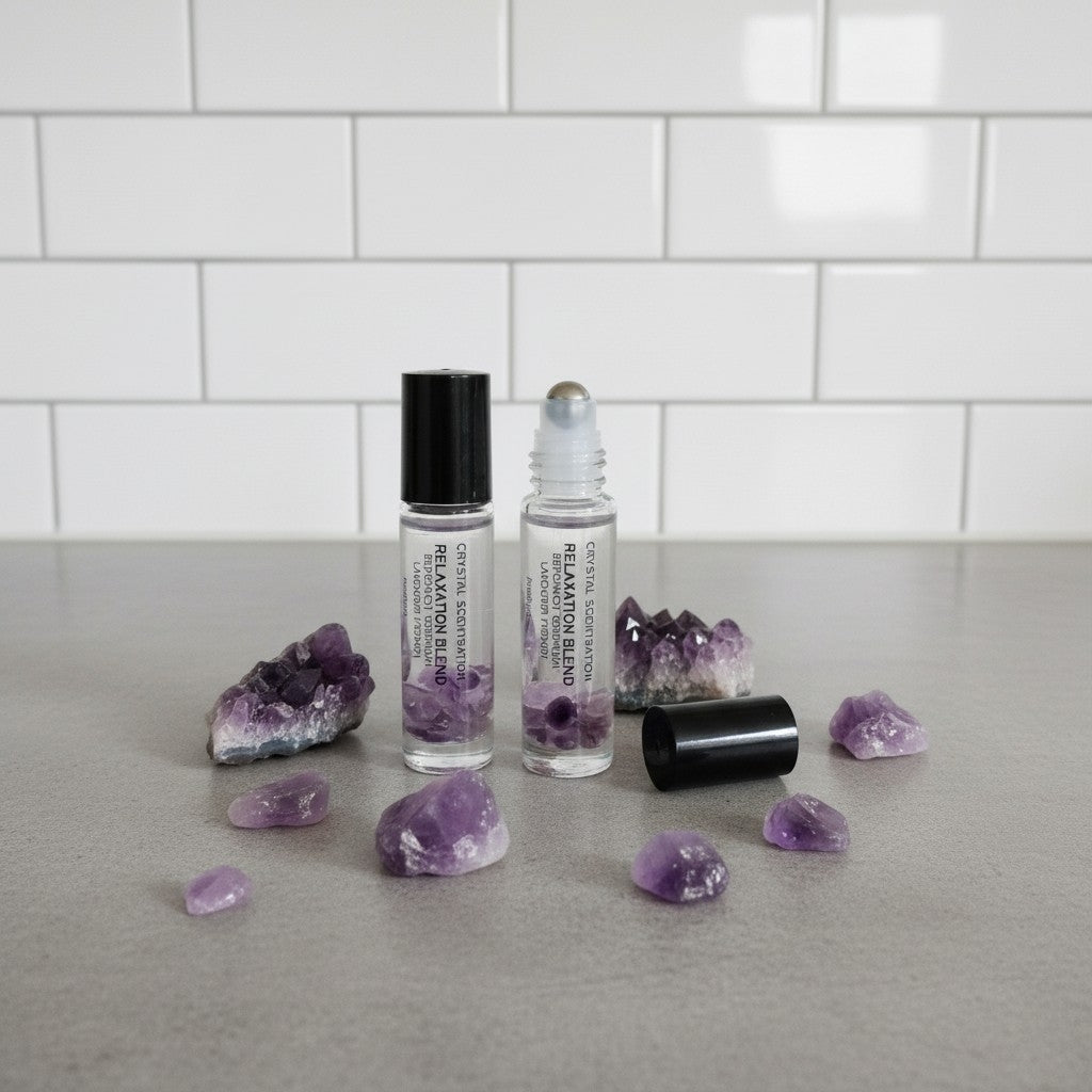 Relaxation Aromatherapy Roller with Amethyst 10ml