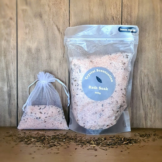 Lemon Myrtle Bath Salts 500g