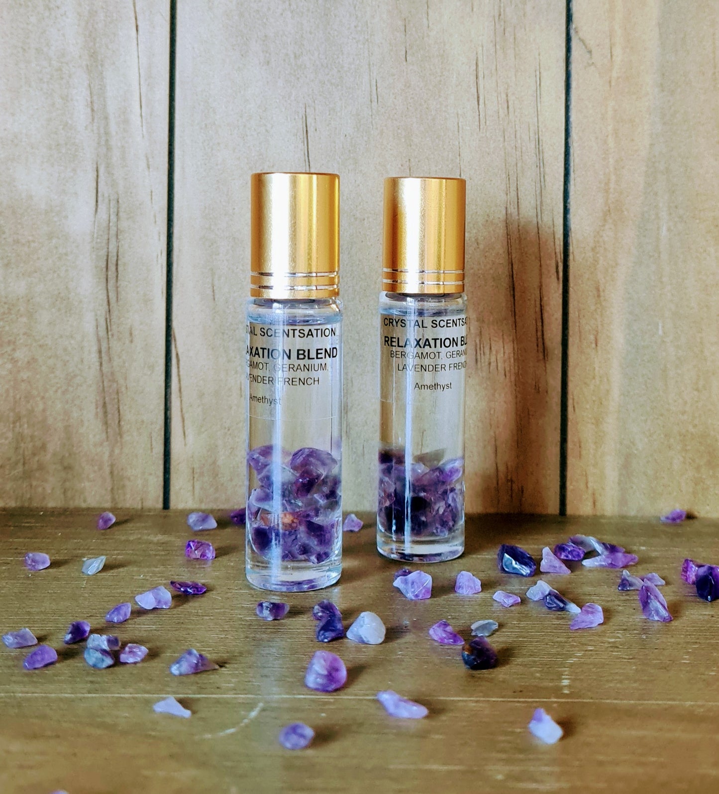 Relaxation Aromatherapy Roller with Amethyst 10ml