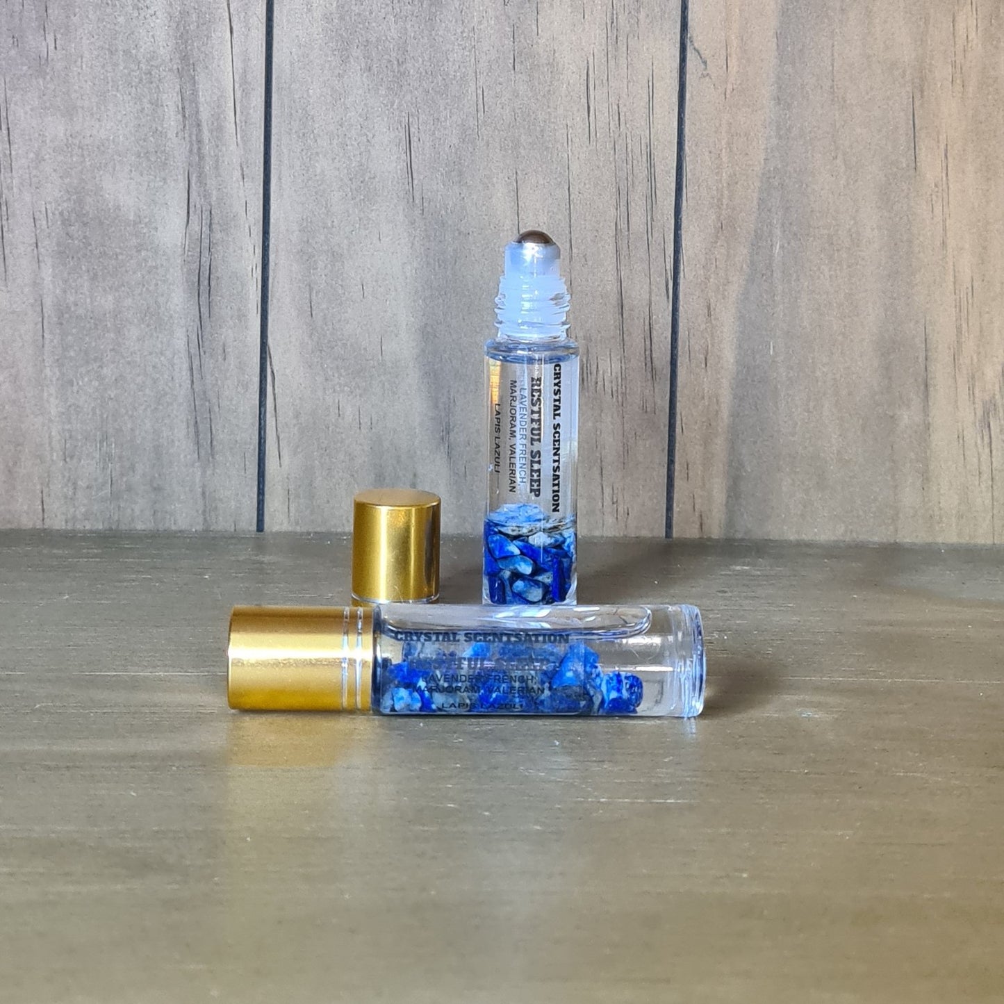 Restful Sleep Aromatherapy Roller with Lapis Lazuli 10ml