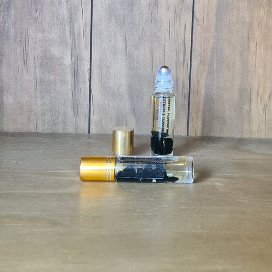 Stress and Tension Aromatherapy Roller with Black Tourmaline 10ml