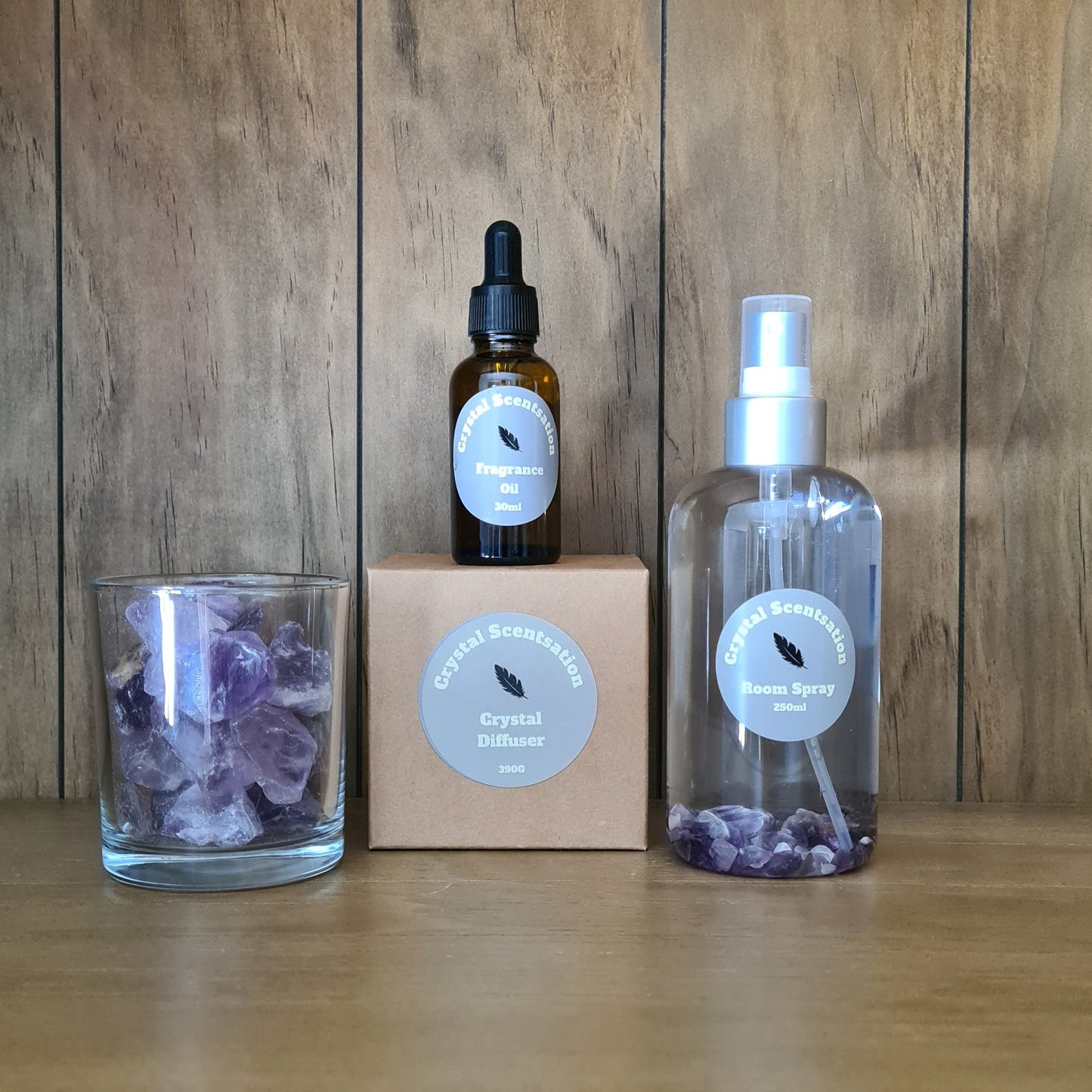 Crystal Lovers Home Fragrance Bundle