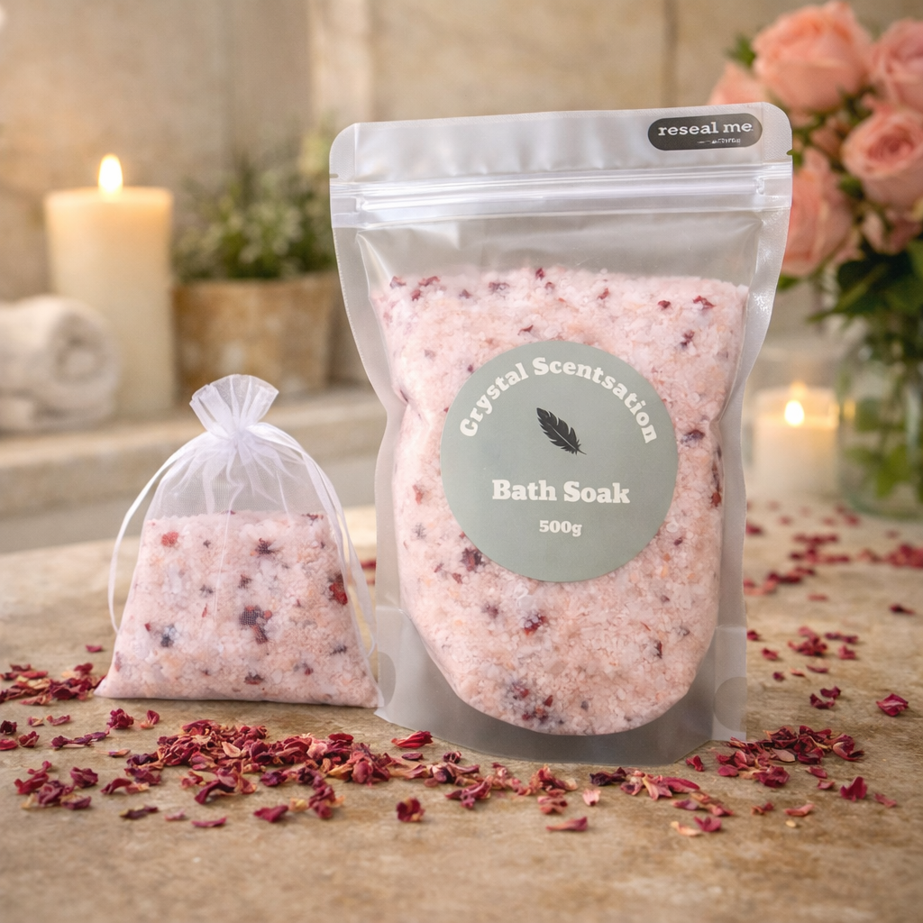 Australian Florals and Honey Bath Salts 500g CLEARANCE