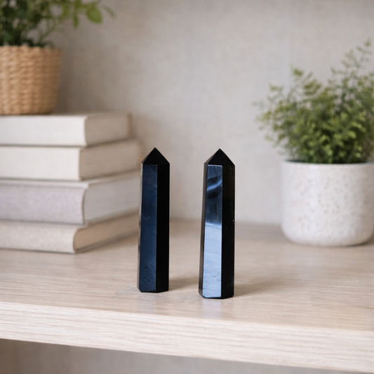 Black Obsidian Point