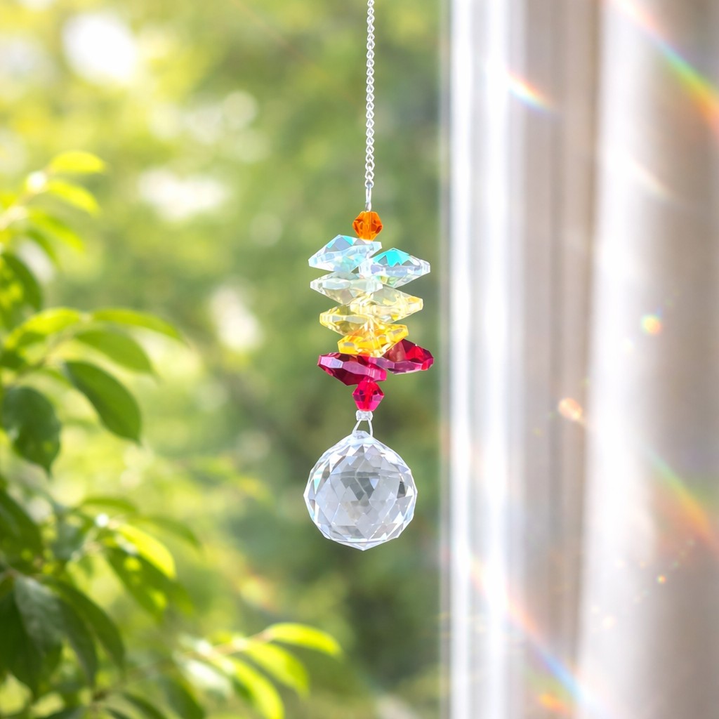 Crystal Sphere Suncatcher