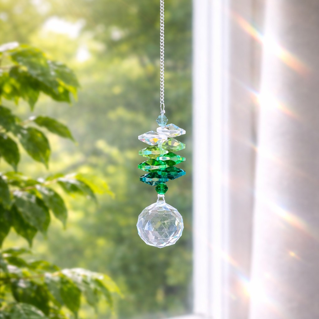 Crystal Sphere Suncatcher