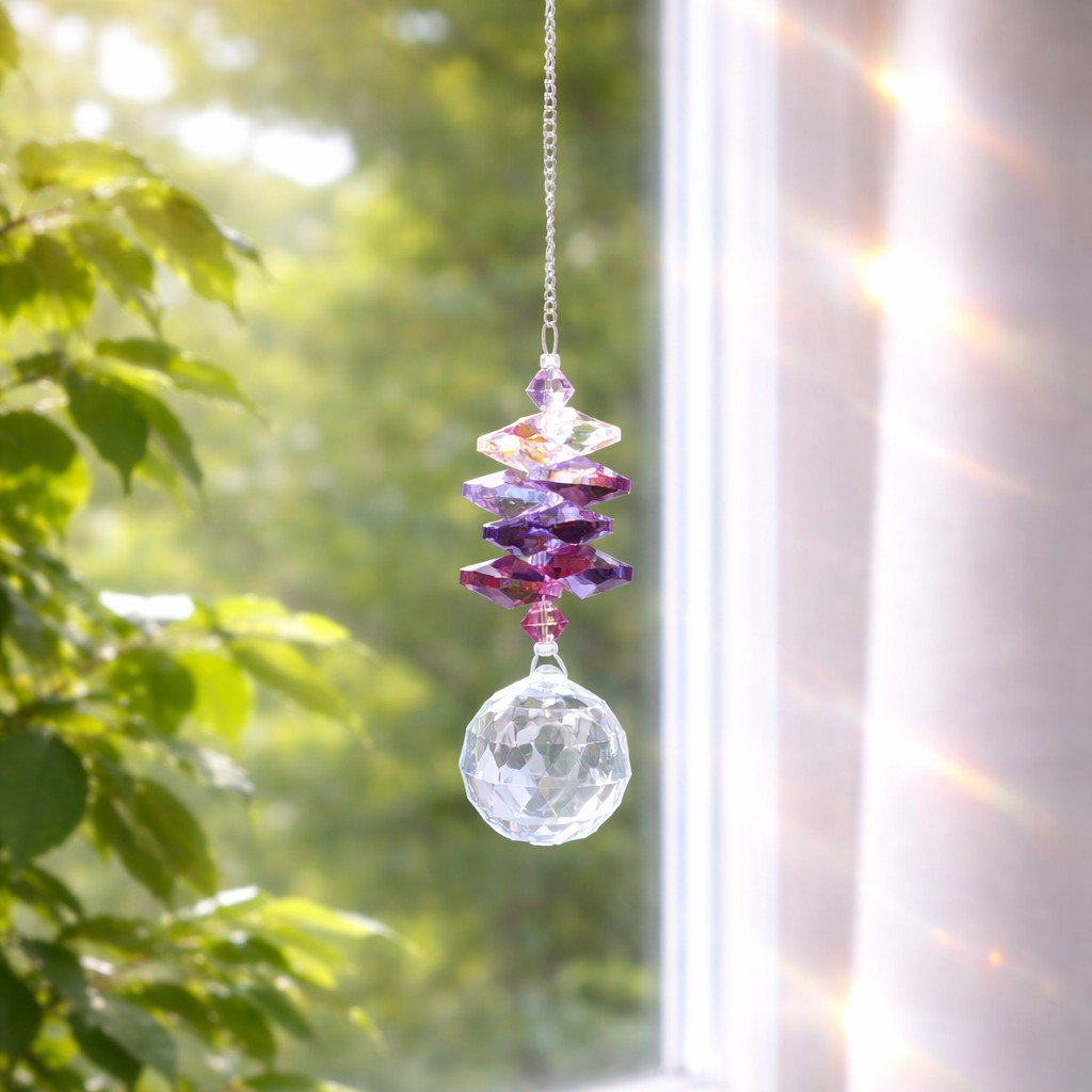 Crystal Sphere Suncatcher