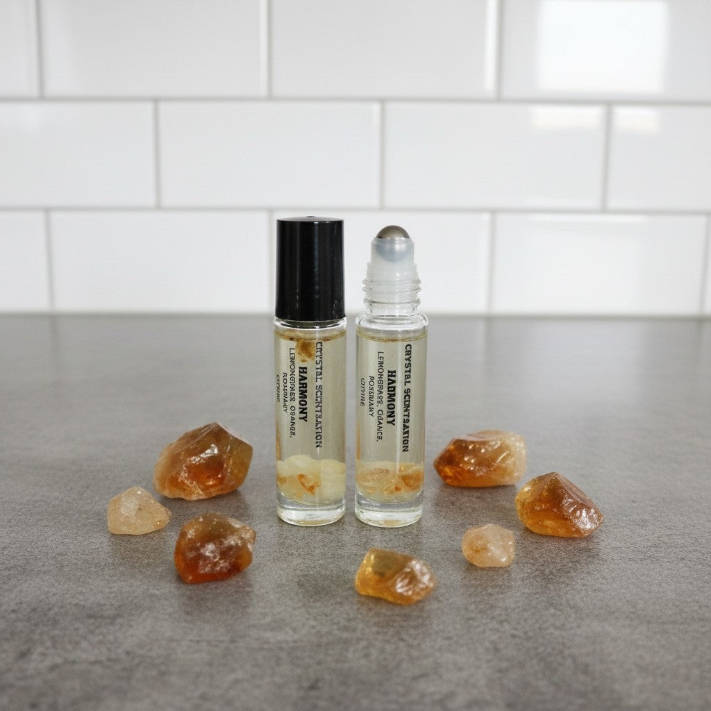 Harmony Aromatherapy Roller with Citrine 10ml