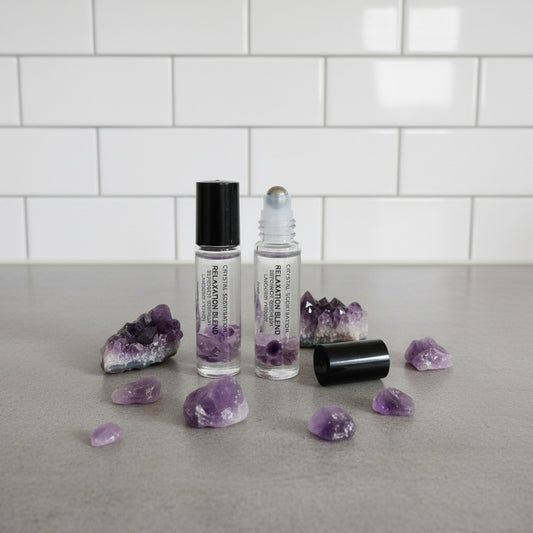 Relaxation Aromatherapy Roller with Amethyst 10ml