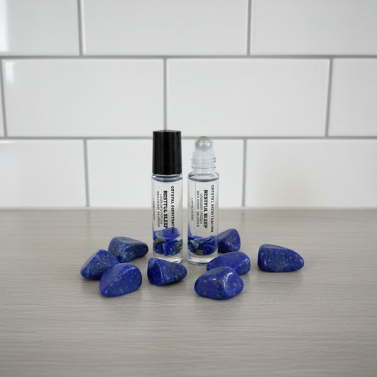 Restful Sleep Aromatherapy Roller with Lapis Lazuli 10ml